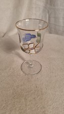 Tiffany Design Nail Sherry Glass Sherry Glass 11.5cm Height ( 9 ) H001-22
