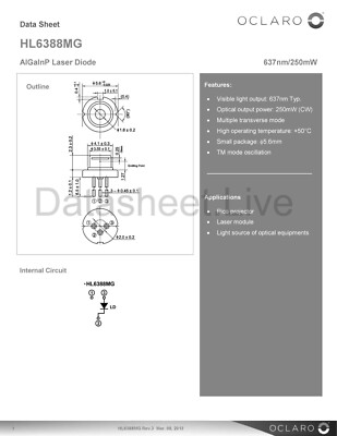 12mm Copper TO-18/5.6mm Laser Module w/ Lens - Multiple Diode/Wavelength Options