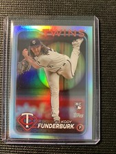 Kody Funderburk Rookie Twins Rainbow Foil 538 2024 Topps Series 2