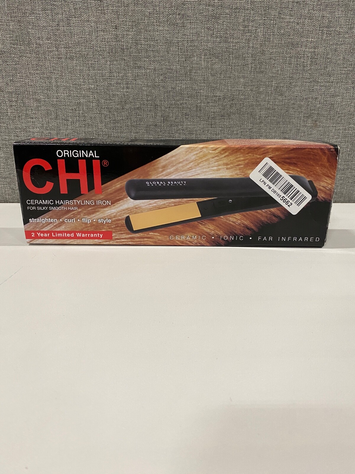 CHI 176041 1 inch Ceramic Hair Iron Straightener - Black