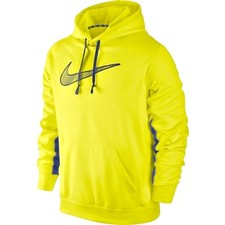AUTHENTIC NIKE THERMA-FIT MEN KO SWOOSH PULLOVER NEON HOODIE 543467-700