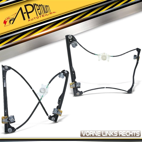 2X Fensterheber Ohne Motor Vorne Links Rechts FüR VW Touran 1T1 1T2 1T3 03-15-image