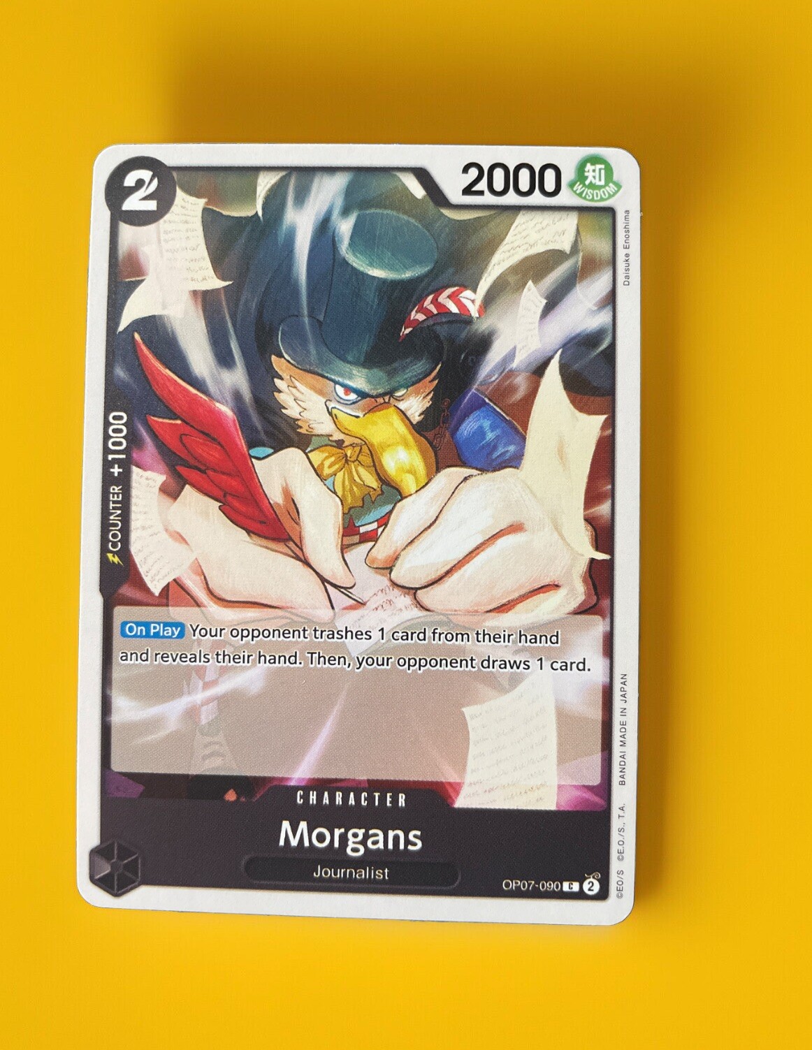 One Piece Morgans (OP07-090) 500 Years in the Future NM-MT Common