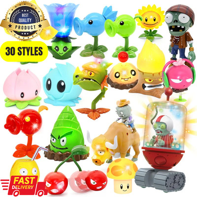Plants vs Zombies Action Figure Toys Gift Set Kids Amine Toy Zombie Figures Game