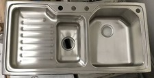 Elkay 43 Inch Top Mount Double Bowl Stainless Steel Sink 4 Holes, EGPI4322R4