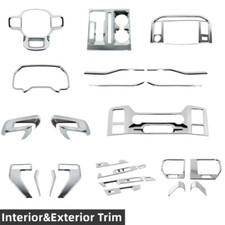 Chrome Car Accessories Interior Exterior Trim Cover Full Kit for Ford F150 2021+