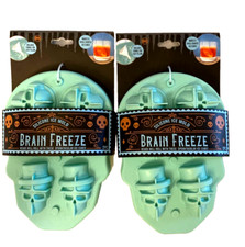 Molde de Hielo Calavera Congelación Cerebral - Molde de Silicona con Embudo Fiesta de Halloween ¡¡NUEVO!!!