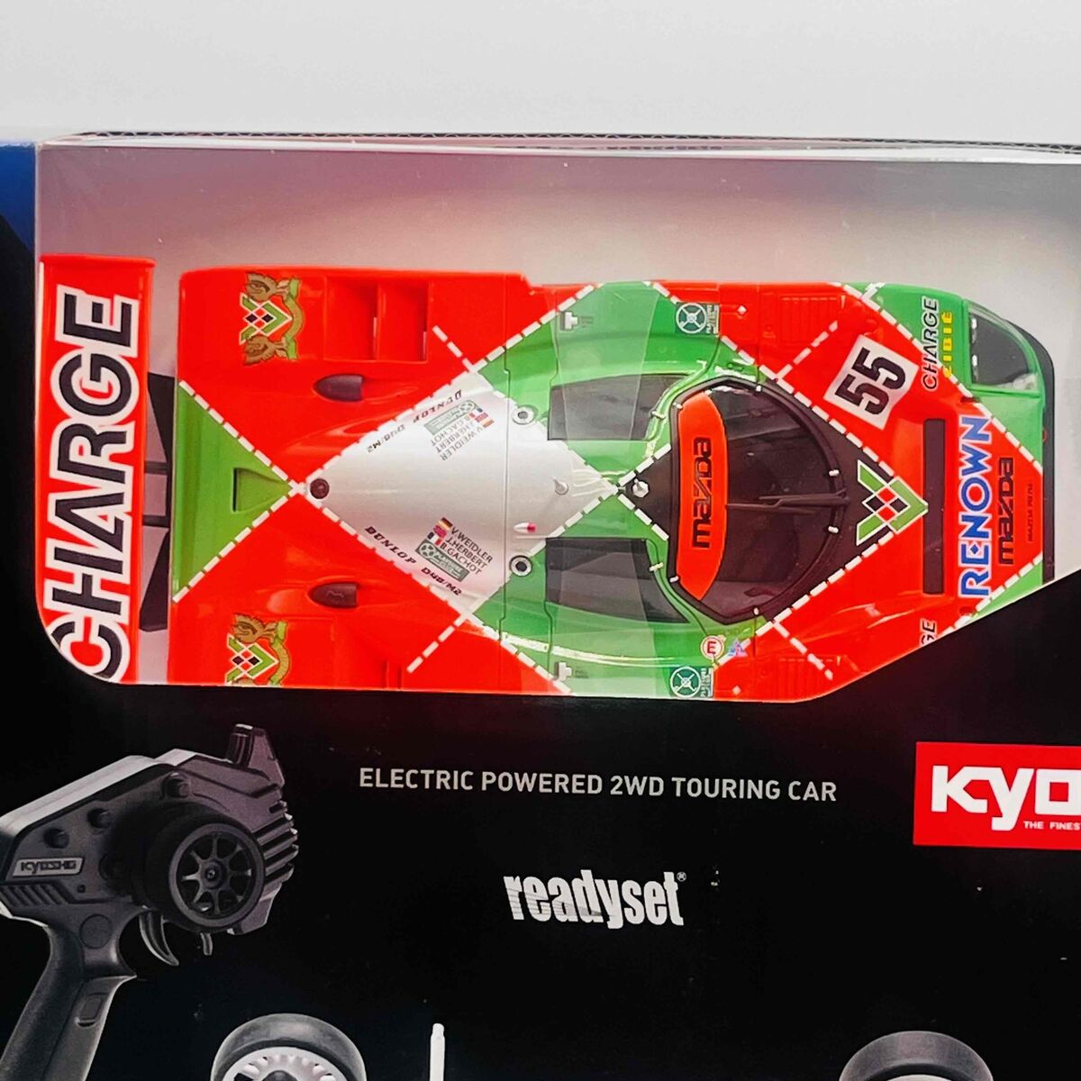 KYOSHO MINI-Z RWD MR-04 readyset MAZDA 787B No.55 LM 1991 KYOSHO MINI-Z RWD MR-04 readyset MAZDA 787B No.55 LM 1991