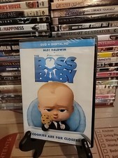 NEW SEALED The Boss Baby DVD DIGITAL HD, 2017 Alec Baldwin - Free Shipping