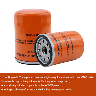 2packs 070185ES generac oil filter,Standard oil filter Fits for use on air-coole