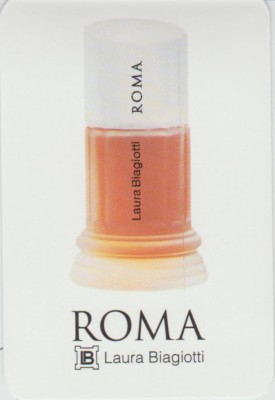Werbekarte Liquatouch - Advertising Card - Roma von Laura Biagiotti