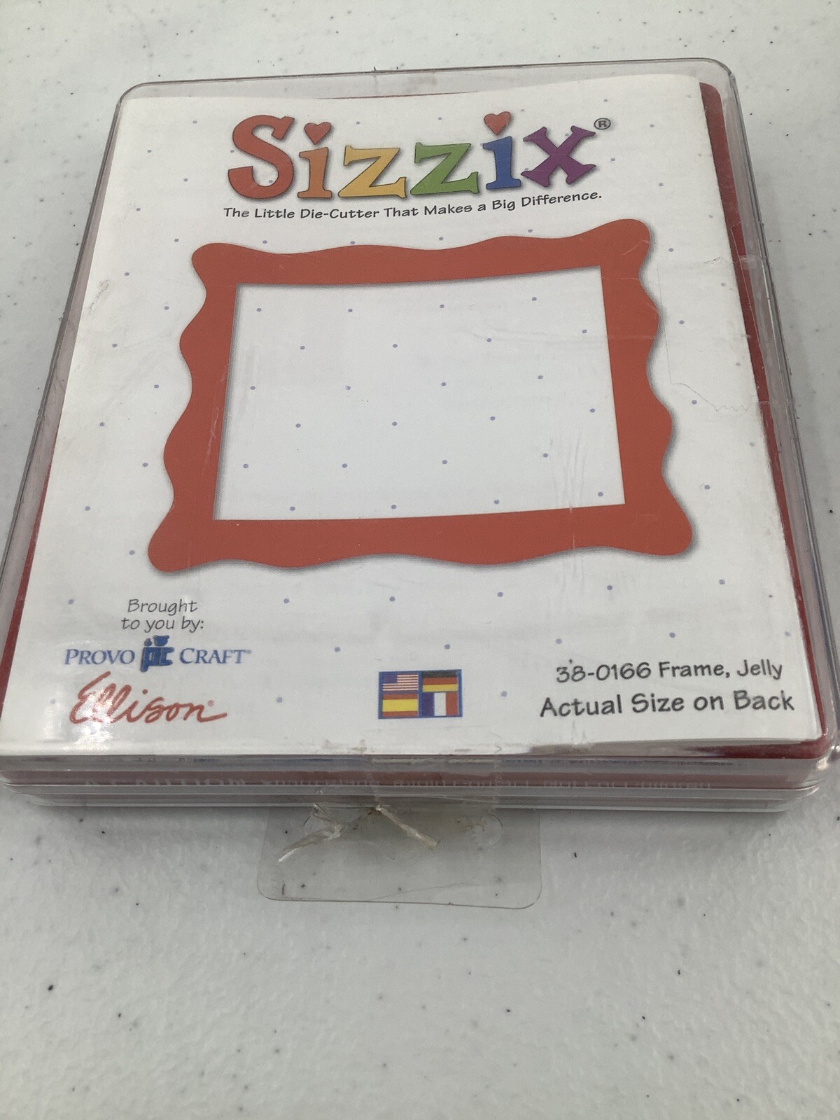Sizzix Frame Jelly Frame Sizzix Originals Red Die 38-0166 | eBay