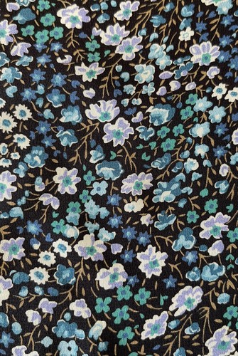 100% Silk Scarf ~ Created w Liberty Of London Silk ‘Phoebe & Jo’ 30x190cm - Bild 2 von 3