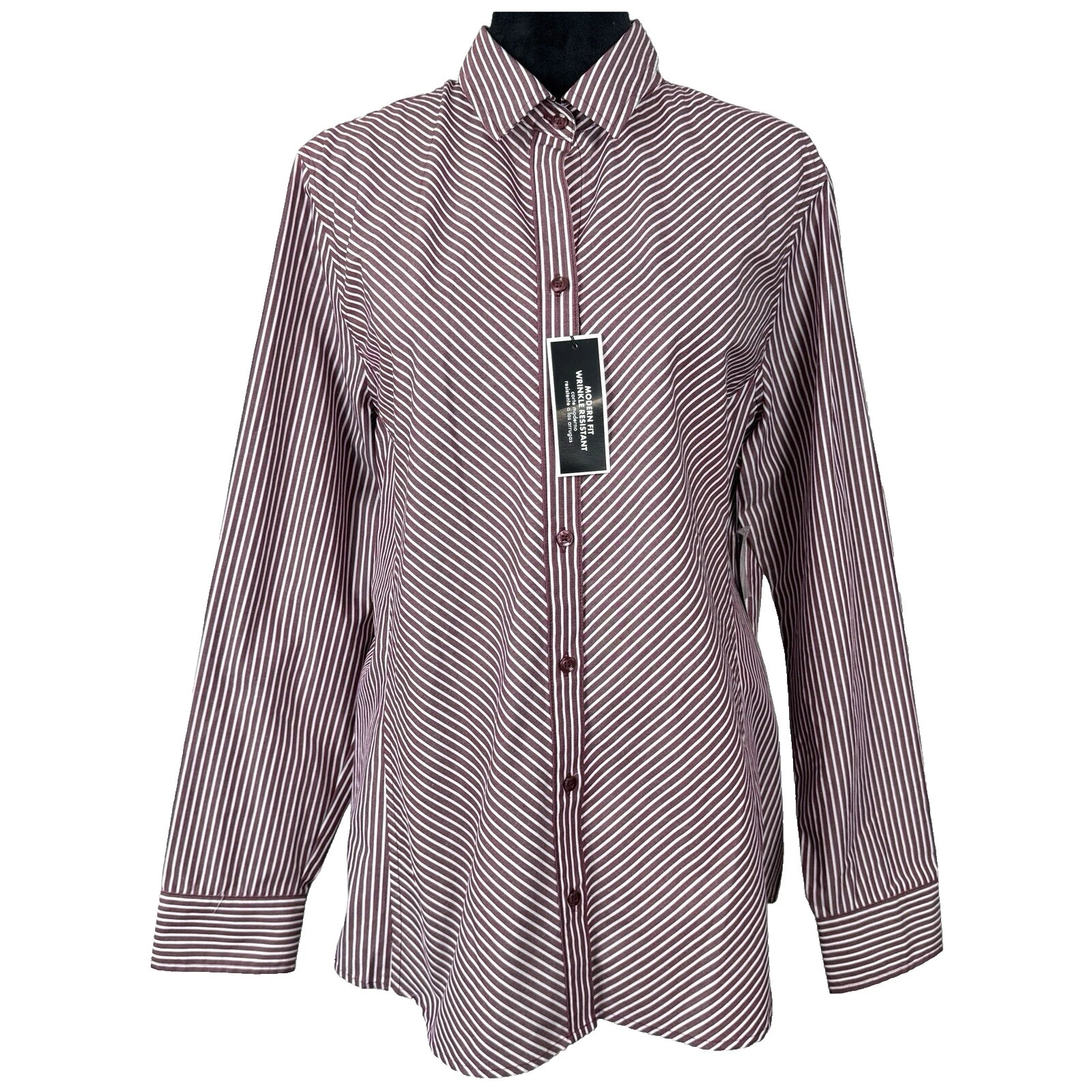 Camisas de negocios de poliéster George para Mujeres