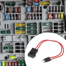 Car Standard Fuse Holder Tap Adapter Connector 32V 20A Fuse Tap Adapter 1Pcs
