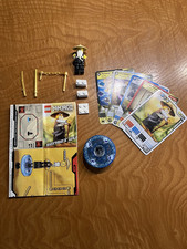 LEGO 2255 Ninjago  The golden Weapons/ Spinners/ Sensei Wu mit Anleitung/Karten