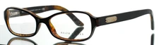 RALPH LAUREN RL6082 5260 Dark Havana Womens Semi Cat Eye Eyeglasses 50-16-135
