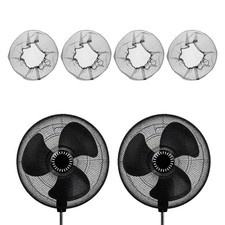 4 Pcs Fan Dust Cover 20"-22'' - Dustproof Fan Mesh Cover Protector, Black