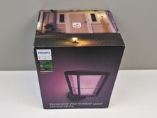 Philips Hue Econic White and Colour Ambiance LED Smart Garden Wall Light [Up Lan