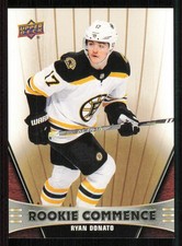 2018-19 Upper Deck Rookie Commence #RCDO Ryan Donato