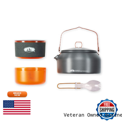 Gsi Outdoors Halulite Ketalist Ultralight Backpacking Kettle And Eating Set