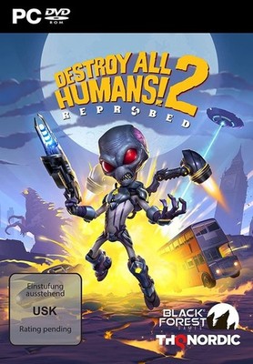 Destroy All Humans 2: Reprobed, 1 DVD ROM