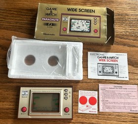 Nintendo Game & Watch PARACHUTE PR-21 1981 w/Box and Inserts Tested Working READ