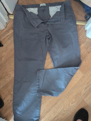Marks And Spencer Hose 44x33 Regular Fit Hellblau Chino