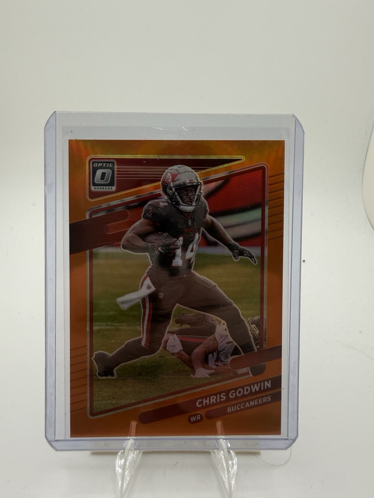 2021 Donruss Optic Chris Godwin Orange #/199 #170 Card