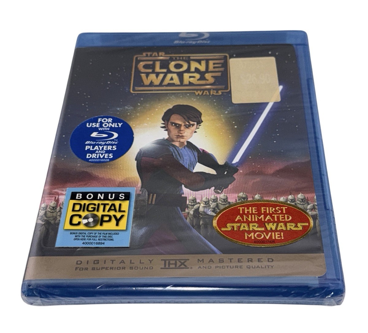 Star Wars: The Clone Wars (Blu-ray Disc, 2008) for sale online | eBay