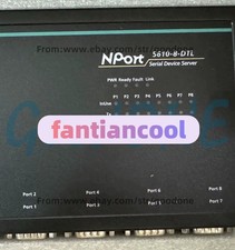 NEW MOXA NPORT5610-8-DTL Desktop 8-Port RS-232 Serial Device Server