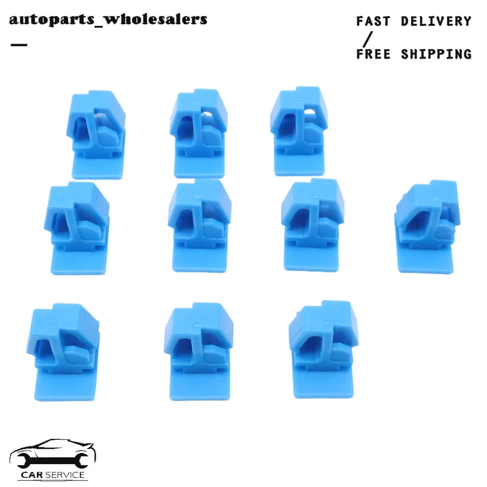 75305-SH2-003 conjunto de 10 clipes de retenção de moldagem lateral de carroceria para Honda Civic Accord - Imagem 4 de 4