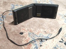 SONY SS-WM20 Walkman Portable Folding Speakers Working