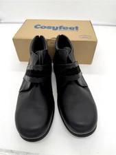 Cosyfeet Womens Boots Luana Wide Fit 6E Width Black UK Size 9 Extra Roomy