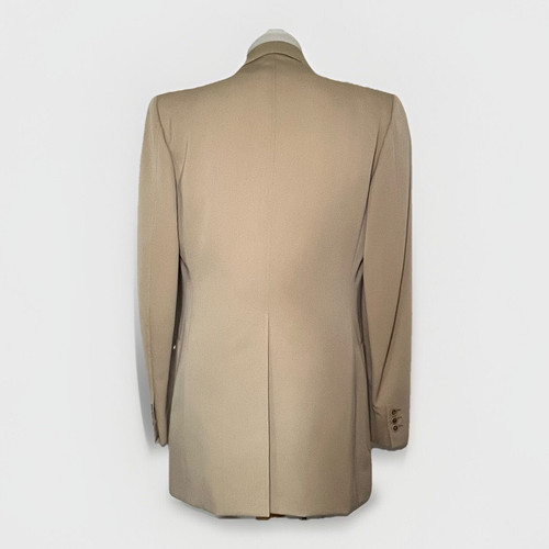Abrigo de traje deportivo Brioni For Ultimo para hombre talla 38 beige 2B - Imagen 3 de 17