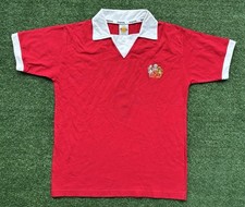 Manchester United FC ‘BEST #7’ 1970’s TOFFS Remake Shirt Medium Superb Condition