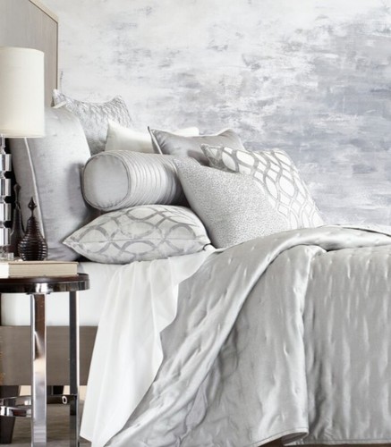 Hotel Collection "Helix" F/Q Coverlet, New - Picture 1 of 5