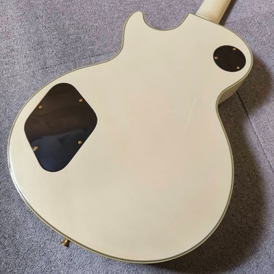 Burny Les Paul Custom White Lightning Inlay 5.6kg Electric Guitar