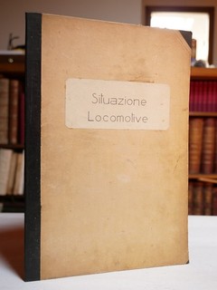 Z385_FERROVIE DELLO STATO Situazione locomotive Bolzano 1938 43 2ª Guerra