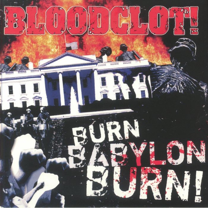 BLOODCLOT - Burn Babylon Burn - limited gatefold translucent red vinyl LP