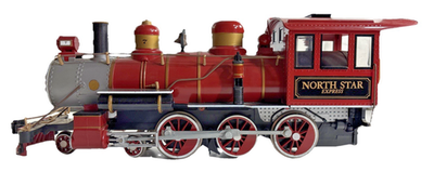 #ad Bachmann Big Hauler G Scale 4 6 0 North Star Express Steam Locomotive Untested $74.99