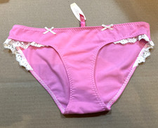 Vintage - Victoria's Secret love PINK 2006 Low Rise Bikini Size L NWT