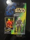 Star Wars Kenner Power Of The Force Dengar Bounty Hunter Green Card 3.75" NEW