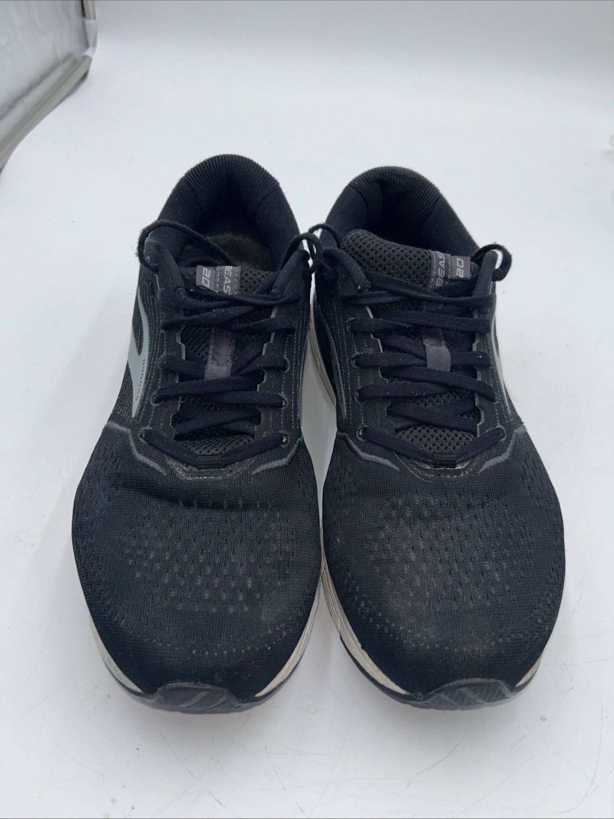 Brooks Beast 20 Men Size 12 2E Black Athletic Running Shoes Sneakers 1103272E051 image 4