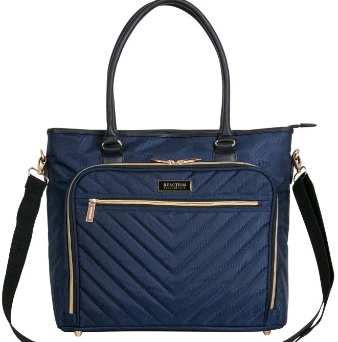 Chelsea Quilted Chevron 15" Laptop & Tablet Business Tote with Removable Shou... - Image 4 of 4