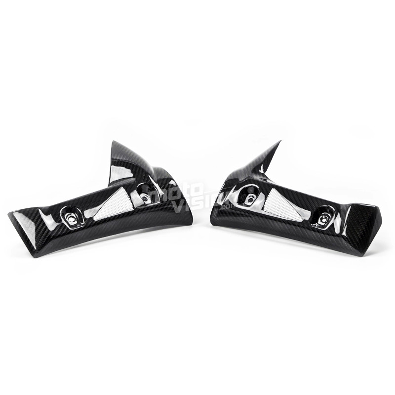 Écopes de radiateur carbone Yamaha FZ1 N finition premium