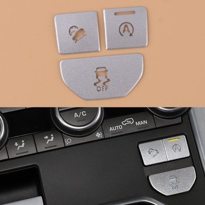 Engine Start Stop Button Cover Trim Kit Fit For Land Rover Evoque 16-2019