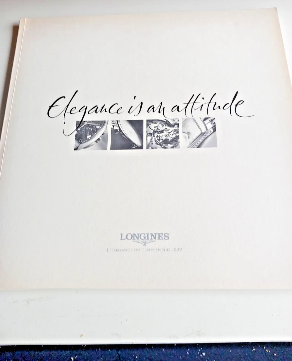 Relojes Longines Colección Olímpica y Catálogos 2004 + 5 Tarjetas Publicitarias