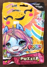 Brand New - 48 pc POOPSIE Slime Surprise Puzzle On the Go
