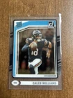 2024 Panini Clearly Donruss - Rated Rookie Caleb Williams #51 (RC)